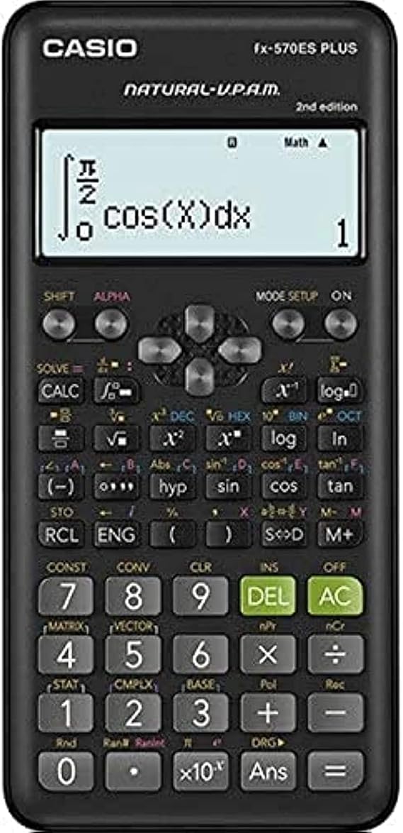 Casio Scientific Calculator, Fx-570Es Plus (Second Edition)