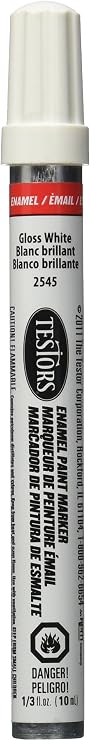 Testors Enamel Paint Marker-Gloss White