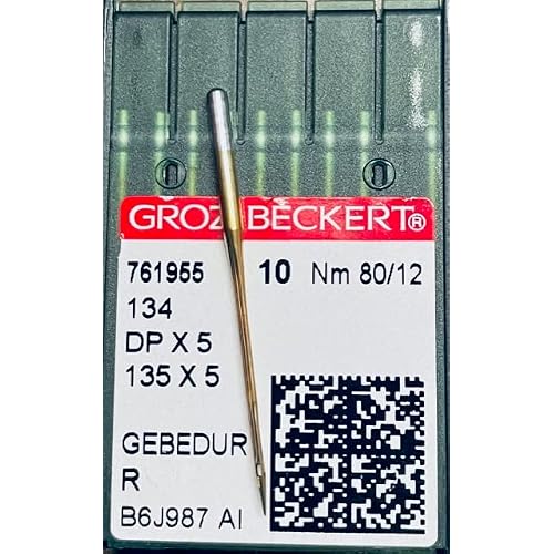 Needle It Up with Groz-Beckert Needle 134  DPx5  135x5  15x7  SY 1955  GEBEDUR - Size - 8012 10PK