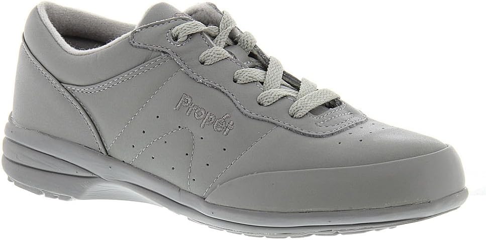 Propet Women's Washable Walker Walker, Slip Resistant, Grey, 7 B(M) US
