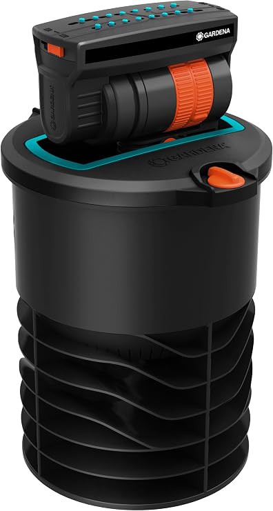 Gardena Sprinkler system pop-up sprinkler S-CS: Water sprinkler with strip nozzle for narrow lawn strips