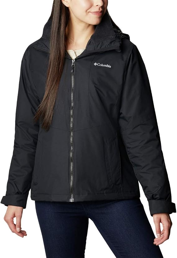 Columbia Women's Ruby River Interchange Jacket, Black, XX-Large