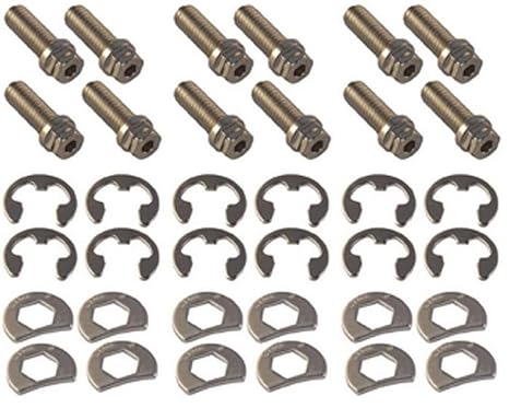 8911A 1" Locking Header Bolt Kit for GM Small Block