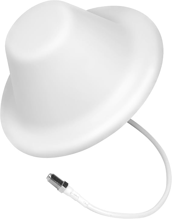 weBoost 4G LTE/ 3G High Performance Wide-Band Dome Ceiling Antenna (F-Female) 304419