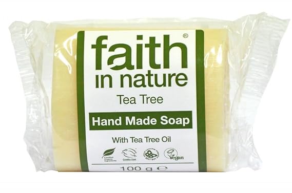 Faith in Nature Organic Tea Tree Hand Made Soap 100g