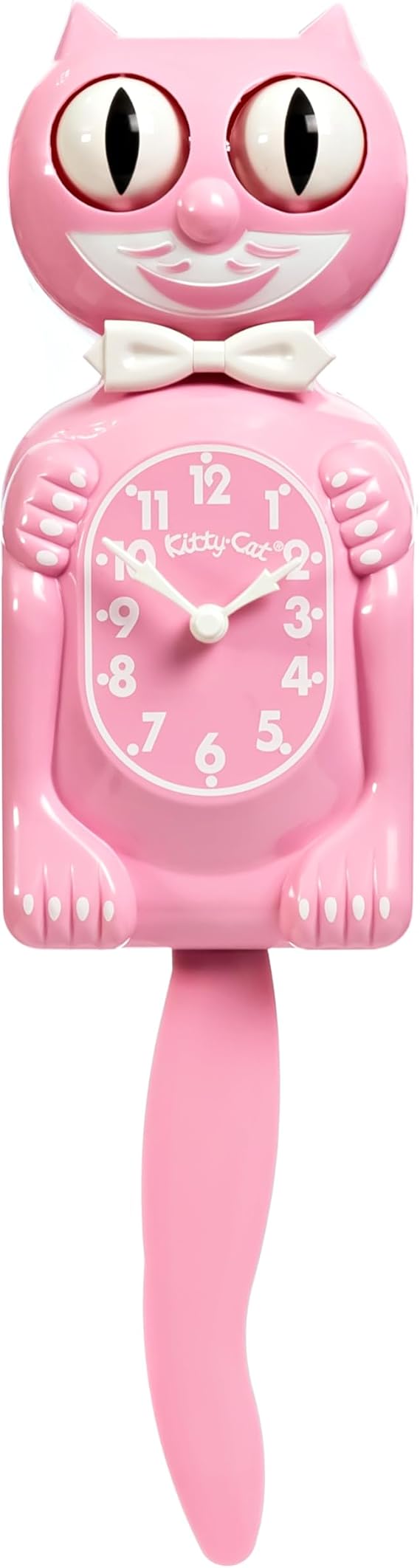 Pink Satin Kitty-Cat Klock