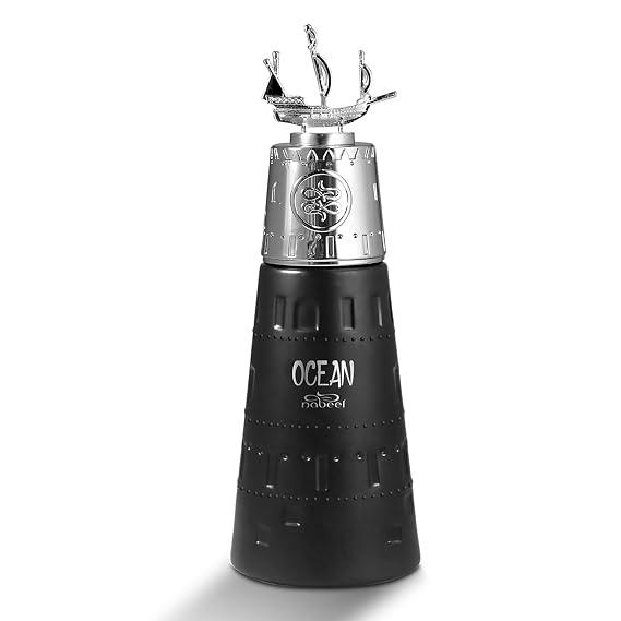 Nabeel Master Perfumer Collection - Ocean for Unisex - Arabian Perfume for Women & Men - Fragrance with Lemon, Pineapple, Aquatic, Bergamot, Amber Scent - Arabic Cologne - Travel Size -3.3oz EDP Spray