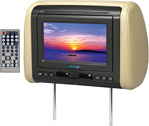 Audiovox MTGHRD1 7" Headrest Monitor with DVD/HDMI Output