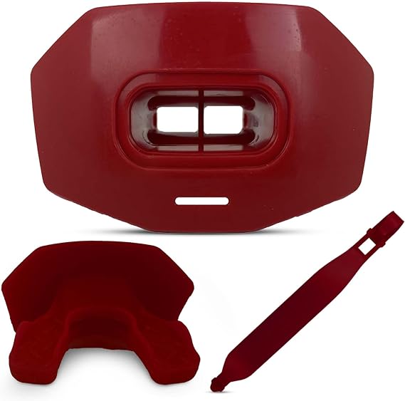 DAMAGE CONTROL Youth Football Mouth Guard Red