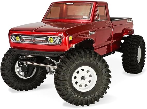 Redcat Ascent 1/10 Scale Low Center of Gravity LCG Performance Rock Crawler - Red