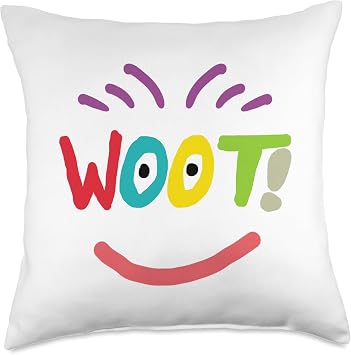 Woot! Throw Pillow