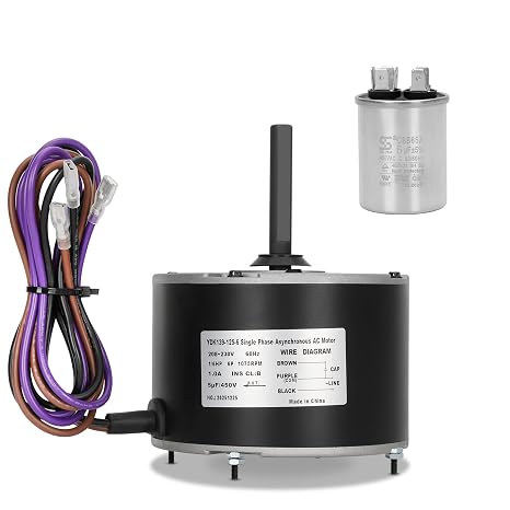 B13400251,1/6 HP Condenser Fan Motor Replaces Goodman B13400251