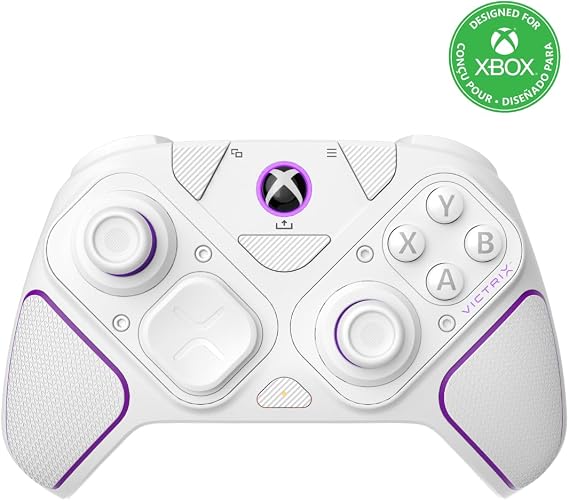 Turtle Beach PDP Victrix Pro BFG White Wireless Gaming Controller for box Series X|S, Xbox One, and Windows 10/11 PC, Modular Gamepad, Remappable Buttons, Customizable Triggers/Paddles/D-Pad, PC App
