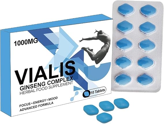Blue 1000MG Stamina & Firmness Support | Harder, Stronger for Longer | 10 Pills for Men UK