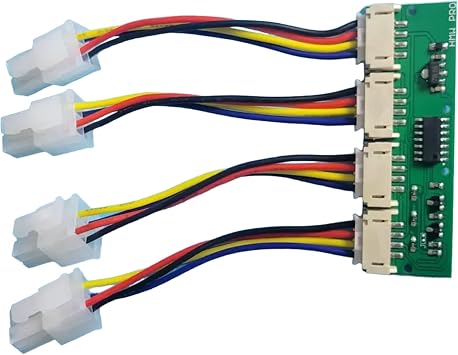 12V 4-in-1 Square Multifunctional Fan Speed Simulators for S21 S19kpro T21 KS5 KS5pro Controller Computer Modulators