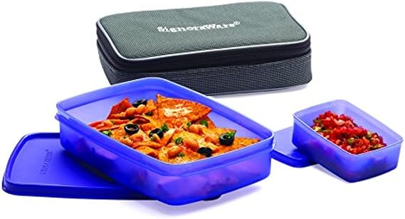 Signoraware Easy Lunch With Bag Deep Violet