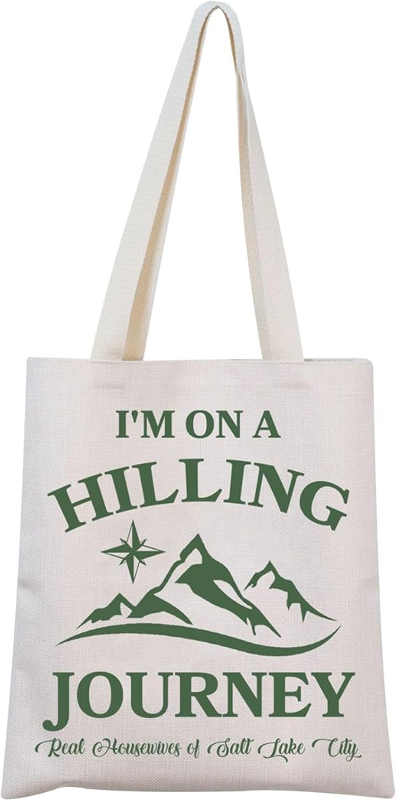 MNIGIU RHOSLC Inspired Gift Hilling Journey Tote Bag RHOSLC Lovre Gift RHOSLC Merch