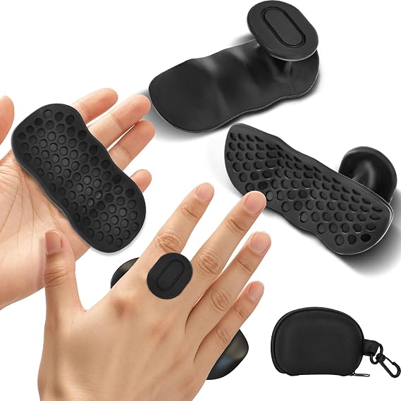 TEAWOO Anti-Slip Workout Grips, Ergonomic Palm Protection for Weight Lifting, Pull-Ups & Gym Training