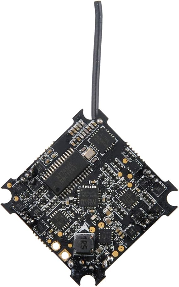 Crazybee F4 Pro V2.0 1-3S Flight Controller Compatible for Mobula7 Mobula 7 HD Internal Frsky/Flysky/DSM2/ DSMX Protocol RX (with Flysky Receiver)