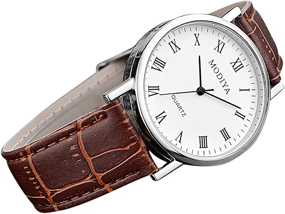 Men Watch for Ramadan Days Belt Men's Trend Classic Creative Calendar Gift Roman Watch Strap Scale Dial Men's Watch Ladies Watch