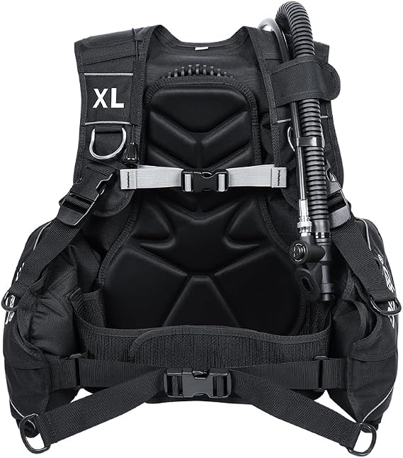 Scuba Diving Jacket BCD Lightweight Adjustable Vest Buoyancy Compensators