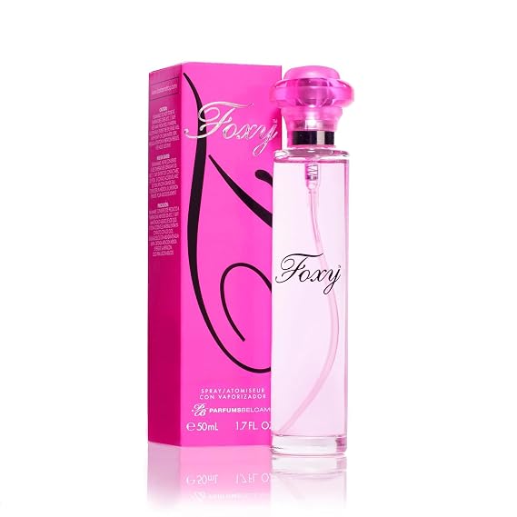 PB ParfumsBelcam Foxy Eau de Parfum Spray for Women Glam Fruity Floral Womens Perfume with Apple, Jasmine & Musk Flirty Feminine Scent, Affordable Everyday Fragrance, 1.7 Fl Oz