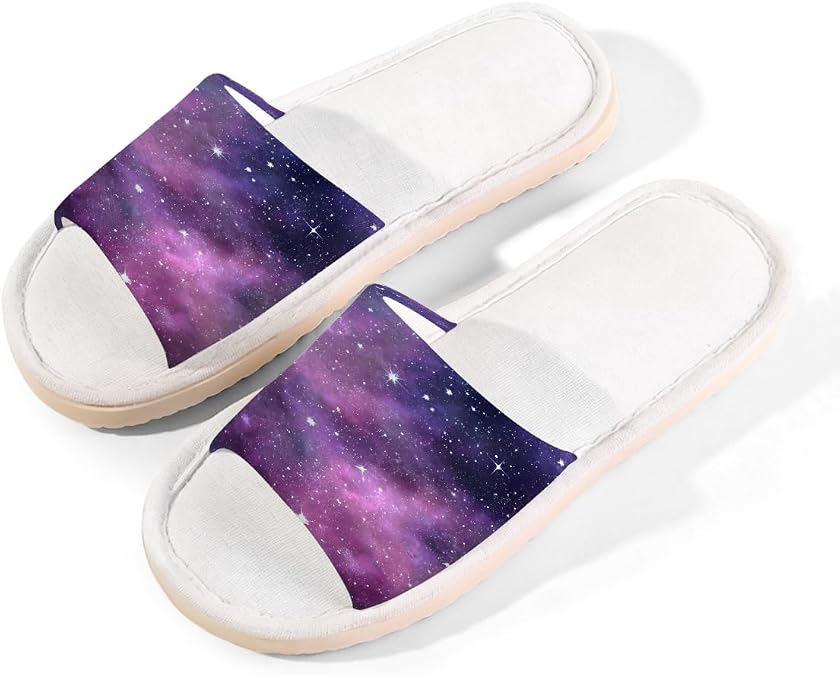 Indoor Slippers for Women Men Linen House Slippers with Thick EVA Non Slip Sole Comfortable Lightweight Indoor House Shoes A-159
