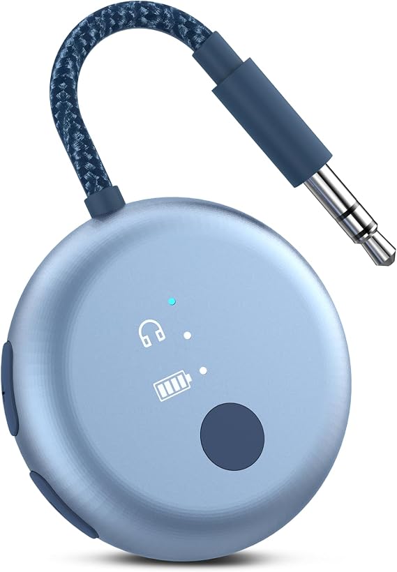 Avantree SoundJet R1 - Airplane Bluetooth Adapter for AirPods, 25H