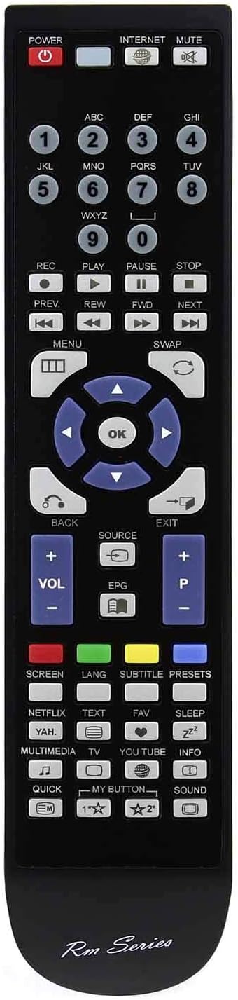 RM Series Replacement Remote Control for DUNE-HD TV102
