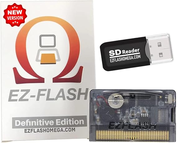 EZ Flash Omega Definitive Edition EZFlash Game Card EZ-Flash for GBA GBA SP DS NDS NDS Lite iDSL IMPEX Source