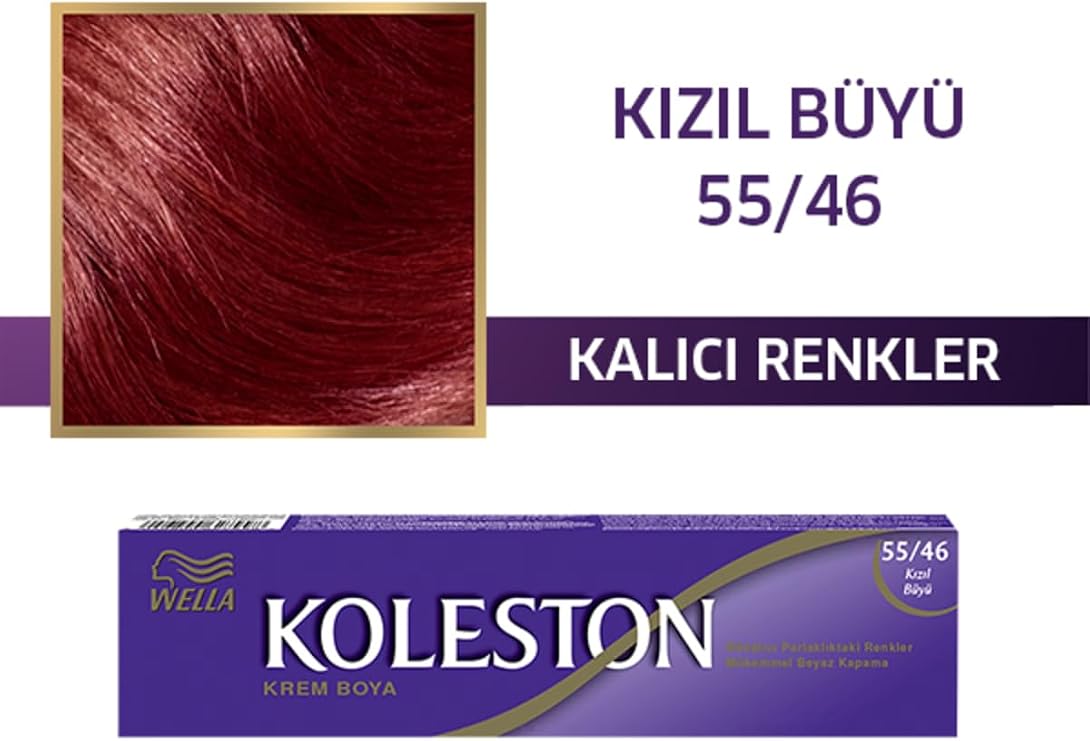 Koleston Single Tüp 55-46 Kızıl Büyü Saç Boyası