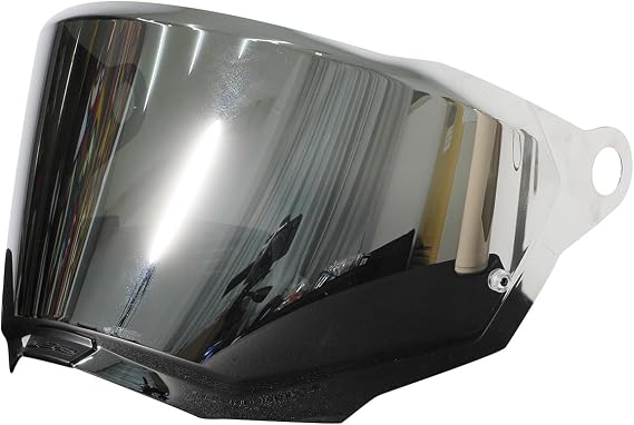 LS2 Helmets Explorer Pinlock Ready Outer Shield (Silver Iridium)