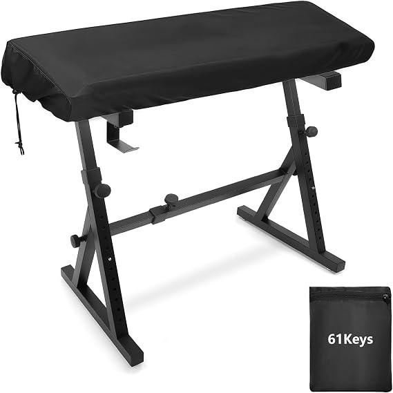 Musiin 61 Keys Piano Keyboard Cover Compatible with Nord Electro 6,MODX M6 | Water-Repellent with Adjustable Drawstring and Storage Bag Outdoor Stage Live Show Protect