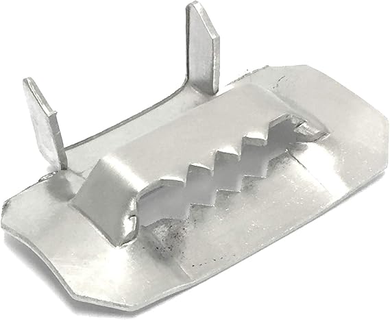 USA 304 Stainless Steel Ear-Lokt Buckle 1" Width - 25/box (FDT8325420NFMT)