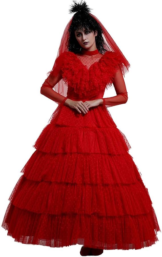 miccostumes Women's Costume Cosplay gothic Wedding Dress Halloween