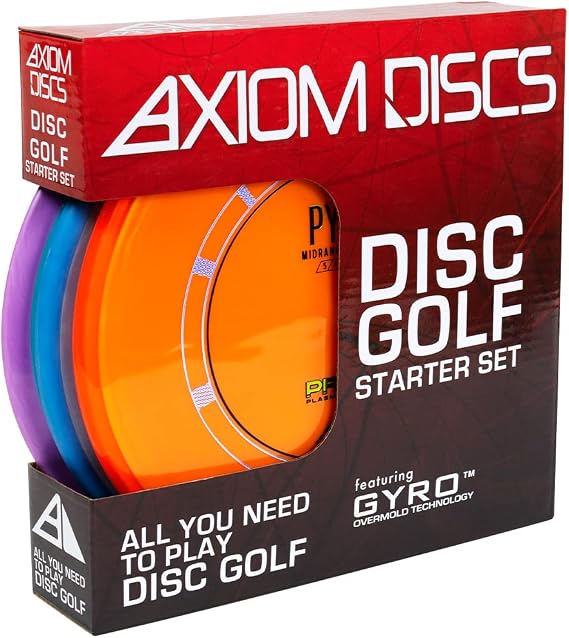 Axiom Discs 3-Disc Premium Disc Golf Starter Set (Colors and Models May Vary)