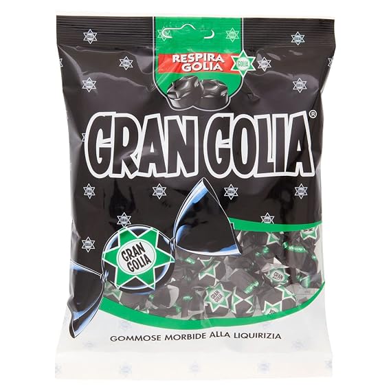 Gran Golia Liquorice Gentle Scrub 160g