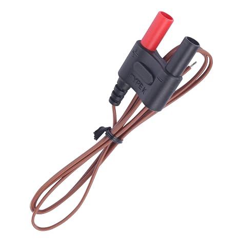 80BKA Type K Thermocouple, Temperature Bead Probe Fits Fluke Multimeter