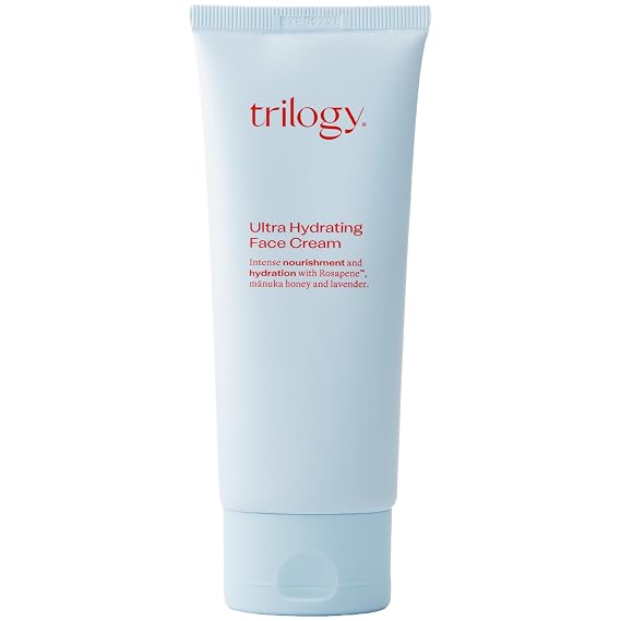 Trilogy Ultra Hydrating Face Cream for Dry Skin, 2.5 Fl Oz