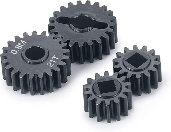 MORLORDY 14T/21T RC Overdrive Portal Gears Set for SCX10 III Capra