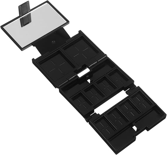 Foldable Empty Makeup Palette with Mirror for Eyeshadow and Blush, Lightweight Abs Material Compact Makeup Case, Portable Design for Daily Use and Travel