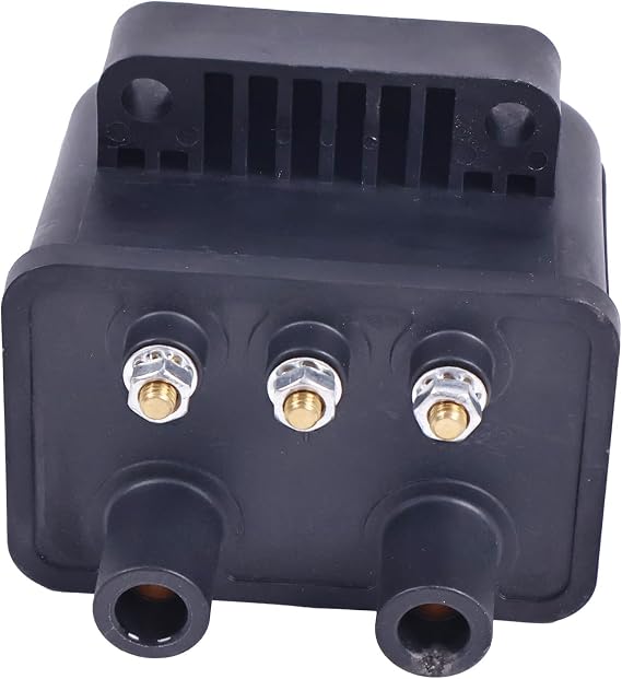 Single Fire Ignition Coil 53-434 Compatible with Harley Models