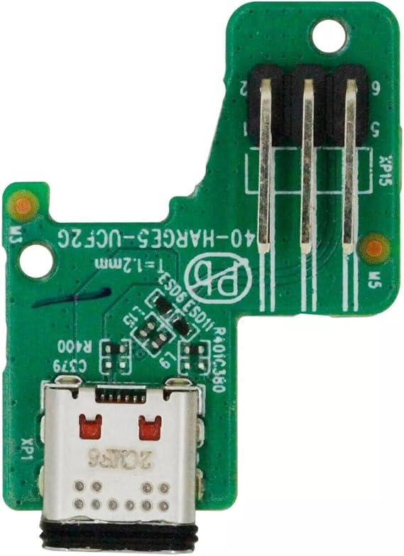Speaker Charging Port Board Replacement for JBL Charge 5 Version TL, Quick Charging Module Circuit Board for DIY USB Charging Board/Connector Repair Part