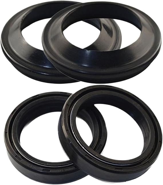 Motorcycle Front Fork Shock Absorber Oil Seals 43 54 11 43X54X11 mm Fit for HONDA XR250R XR400R XR500R XR600R XR650L XR 250 400 500(Oil And Dust Seal)