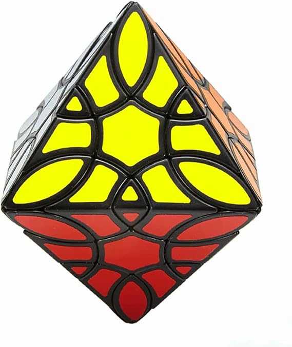 Willking Clover Octahedron Cube 8-Axis Magic Speed Cube Brain Teasers Puzzle Toys