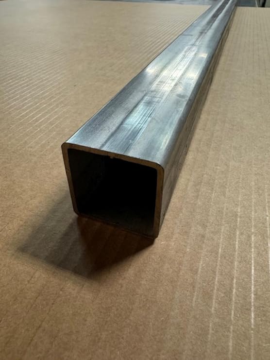 1/8" x 2" x 2" Steel Tubing x 48" Long, 1/8" Wall, Square Tube