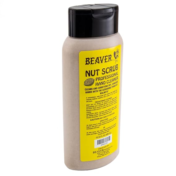 RecPro Beaver Nut Scrub | Walnut Hand Cleaner | 2-Pack Industrial Scrub