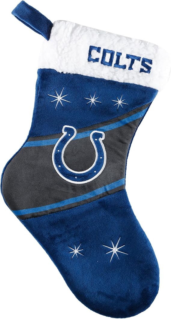 NFL Team Logo Plush 17" Holiday High End Stocking