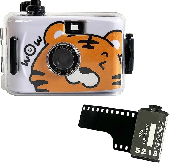 Waterproof Disposable Camera 35mm - Underwater Film Camera for Beach, Snorkeling, Swimming & Summer Vacations - 18 Exposures, No Flash, Durable Design for Teens & Adults