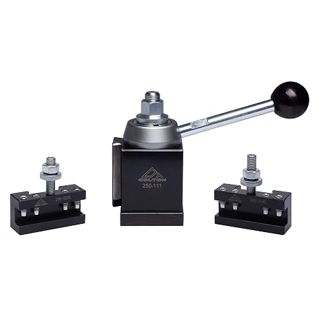 3 Pc AXA Machinist Core Quick Change Wedge Tool Post Set